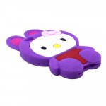 Wholesale iPhone 4S/4 3D Hello Bunny Case (Purple)